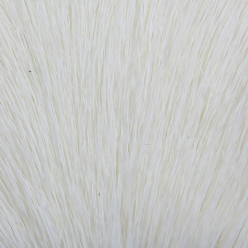 Hareline Deer Belly Hair Dyed Over White
