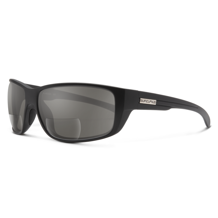 Milestone Reader - +2.50 - Matte Black/Polarized Grey