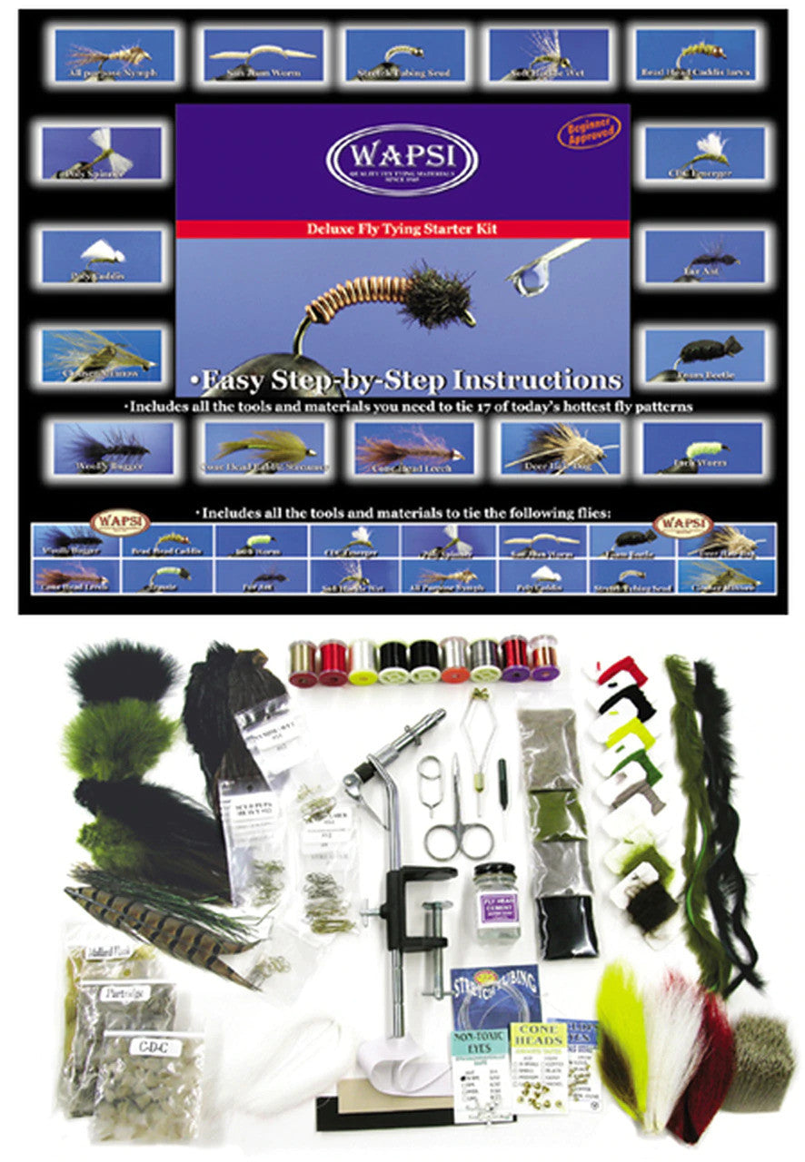 Wapsi Deluxe Fly Tying Kit