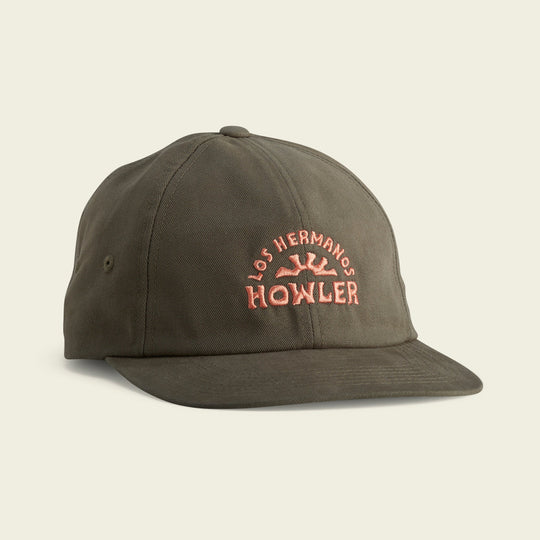 Strapback Hats - Los Hermanos Semicirculo: Rifle Green