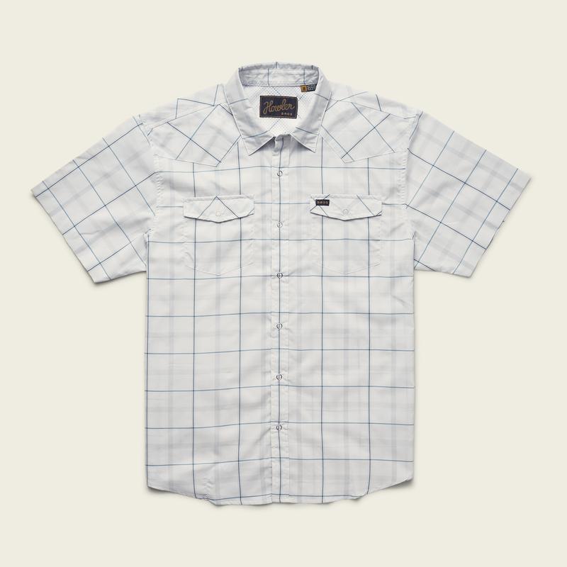 H Bar B Tech Shirt - Portella Plaid