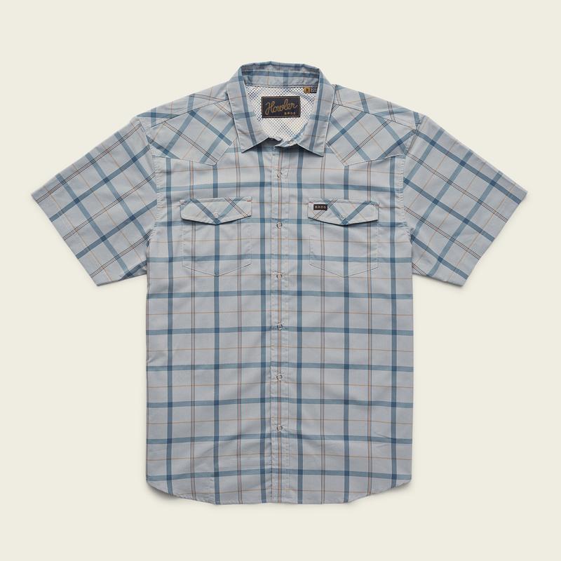 H Bar B Tech Shirt - Portella Plaid