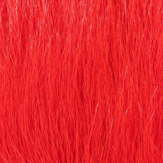 Hareline Deer Belly Hair Dyed Over White