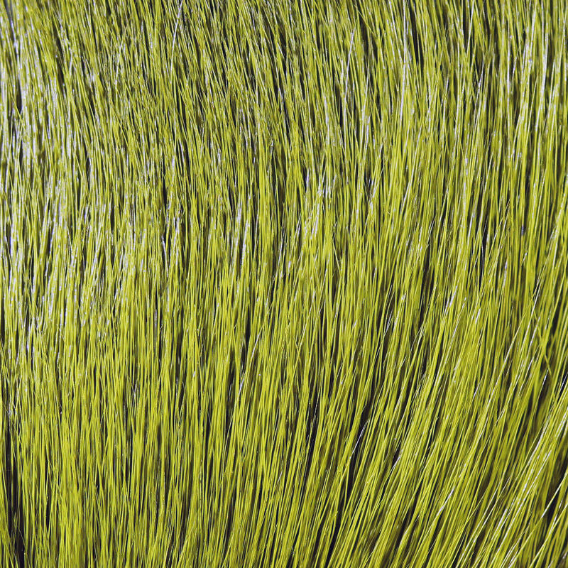 Hareline Deer Belly Hair Dyed Over White