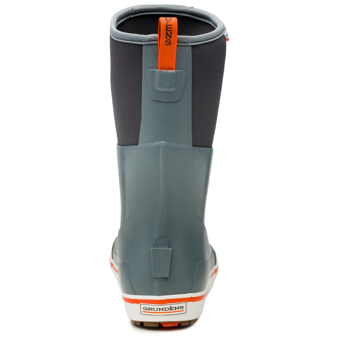 Grundens Men's 12 Inch Deck Boot Monument Grey Image 03