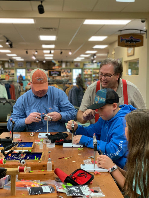 Leap Into Spring Tying Class (Intermediate), Sat.  March 21st 9-12PM