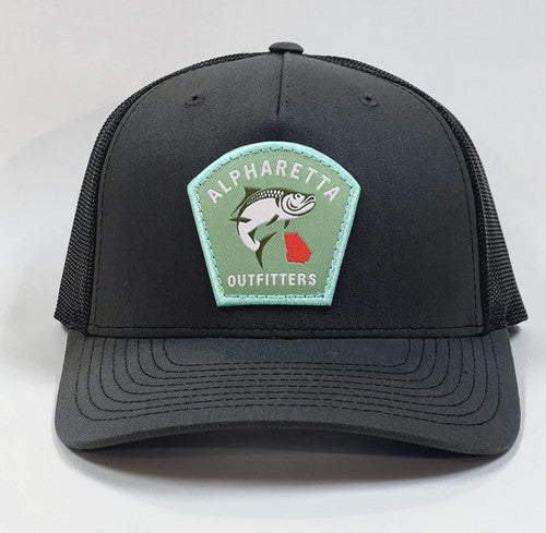 AO Tarpon Tech Trucker - Charcoal/Black