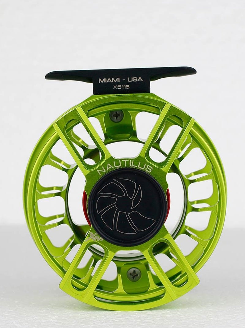 Nautilus X-Series Fly Reel Custom Key Lime XM
