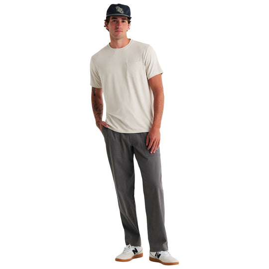 Free Fly Men's Bamboo Flex Pocket Tee Birch Image 03