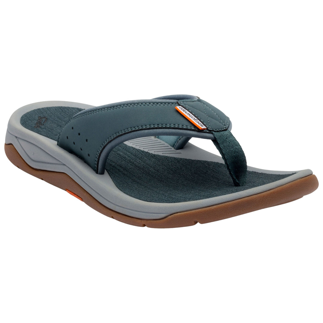Grundens Men's Deck-Boss Sandal Dark Slate Image 01