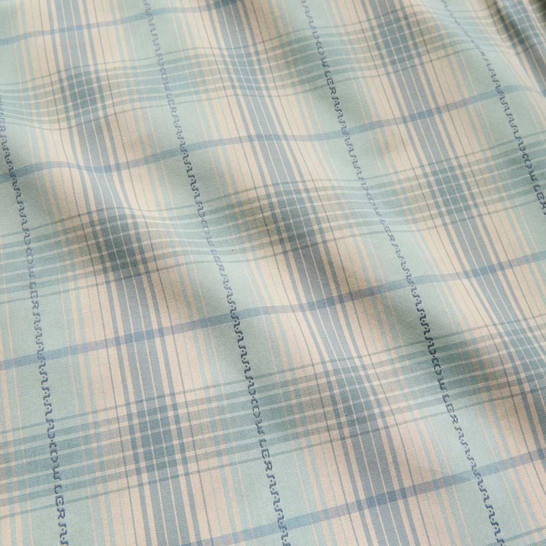 Howler Brothers H Bar B Snapshirt Prairie Plaid : Seafoam Image 03