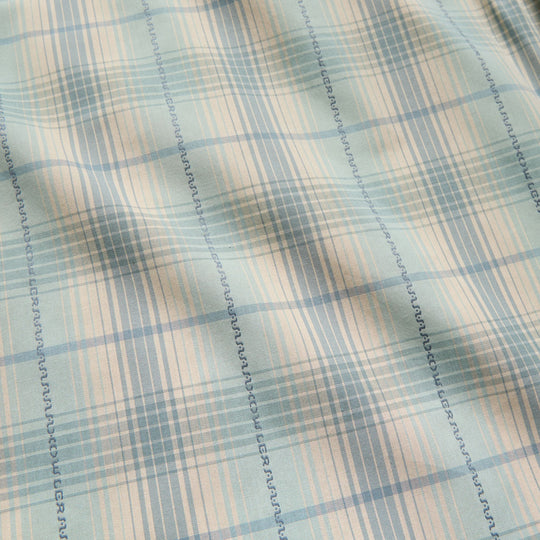 Howler Brothers H Bar B Snapshirt Prairie Plaid : Seafoam Image 03