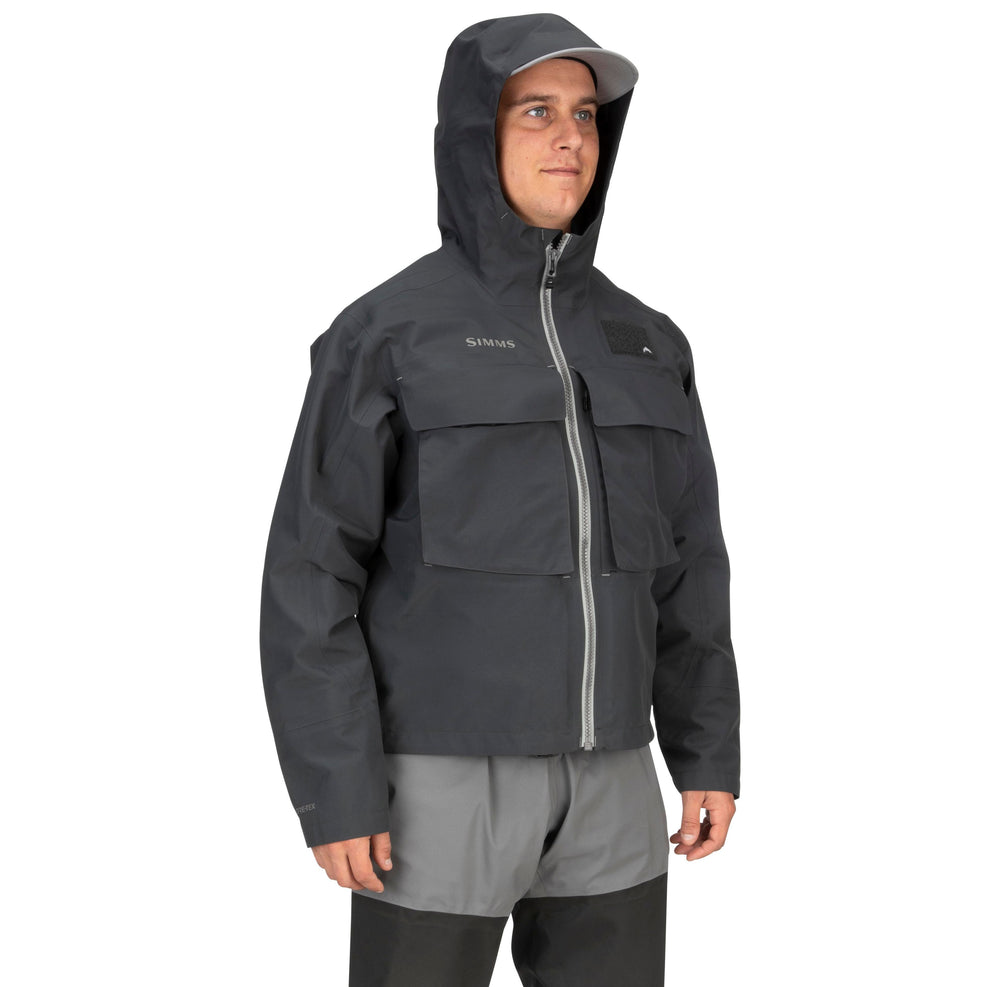 Simms Men's Guide Classic Jacket Carbon Image 02