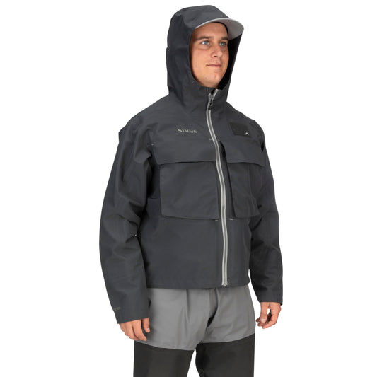 Simms Men's Guide Classic Jacket Carbon Image 02