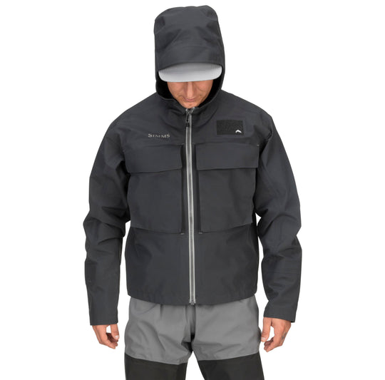 Simms Men's Guide Classic Jacket Carbon Image 04