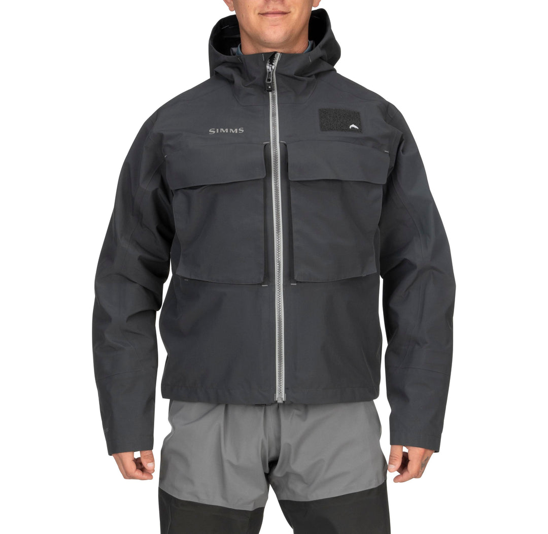 Simms Men's Guide Classic Jacket Carbon Image 08