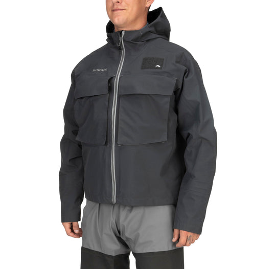 Simms Men's Guide Classic Jacket Carbon Image 10