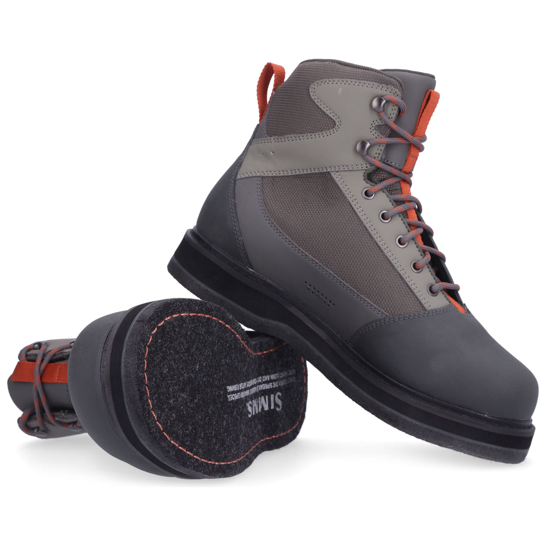 Simms Tributary Boot Felt Sole Basalt 27