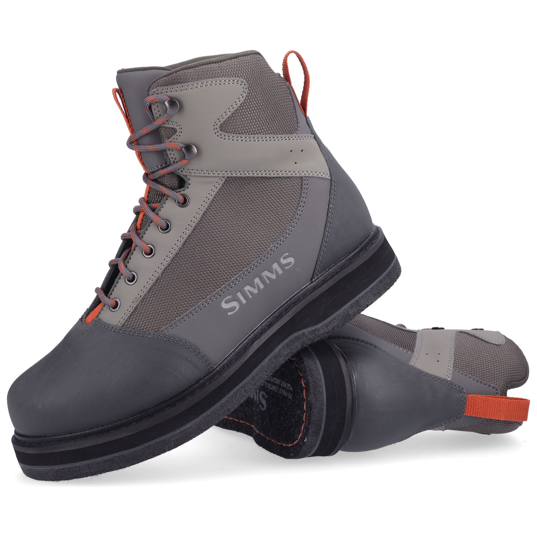 Simms Tributary Boot Felt Sole Basalt 41