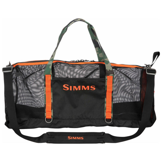 Simms Challenger Mesh Duffel - 60L Black Image 01