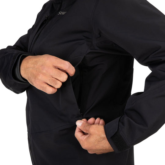 Simms Men's Freestone Jacket Black Image 10