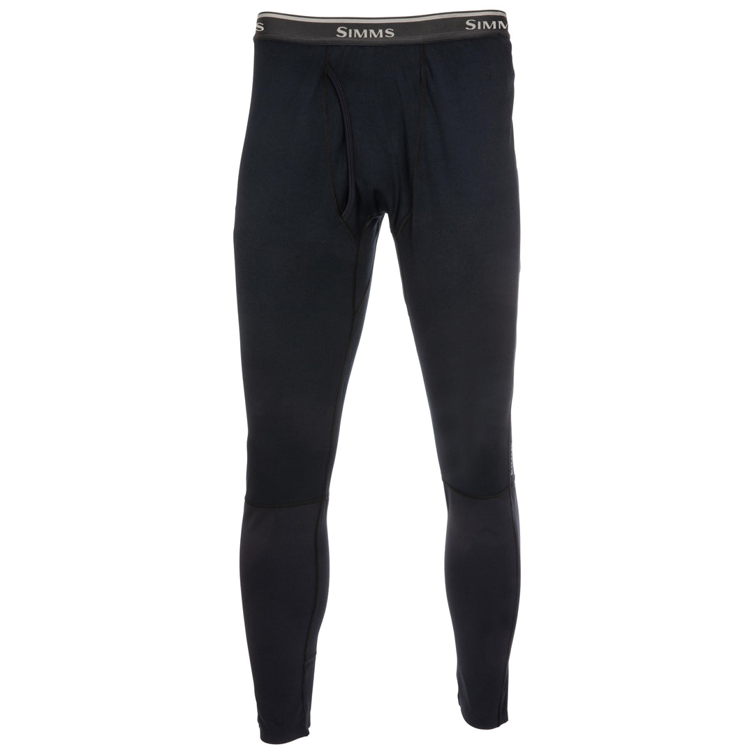 Simms Men's Heavyweight Baselayer Bottom Black Image 01
