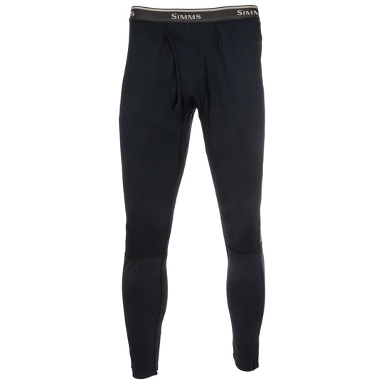 Simms Men's Heavyweight Baselayer Bottom Black Image 01