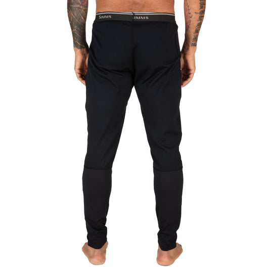 Simms Men's Heavyweight Baselayer Bottom Black Image 04