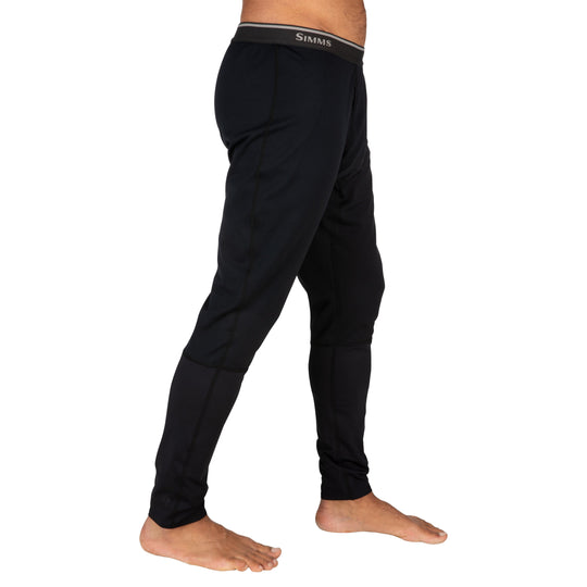 Simms Men's Heavyweight Baselayer Bottom Black Image 05