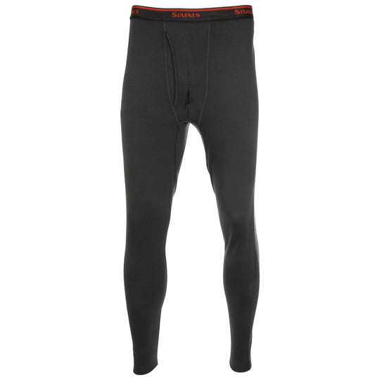 Simms Men's Lightweight Baselayer Bottom Carbon Image 01