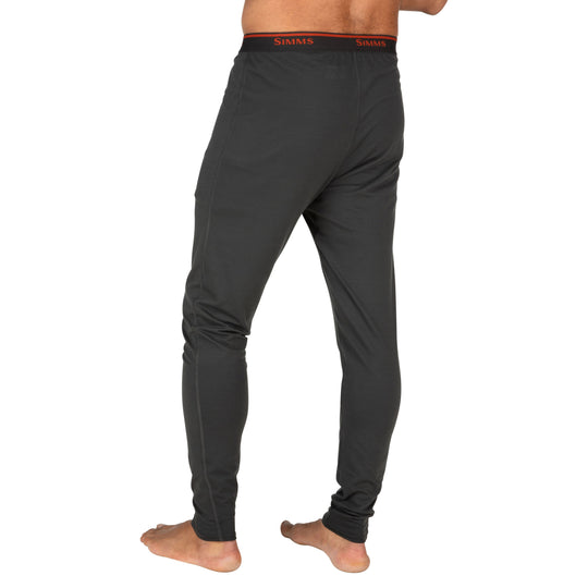Simms Men's Lightweight Baselayer Bottom Carbon Image 03