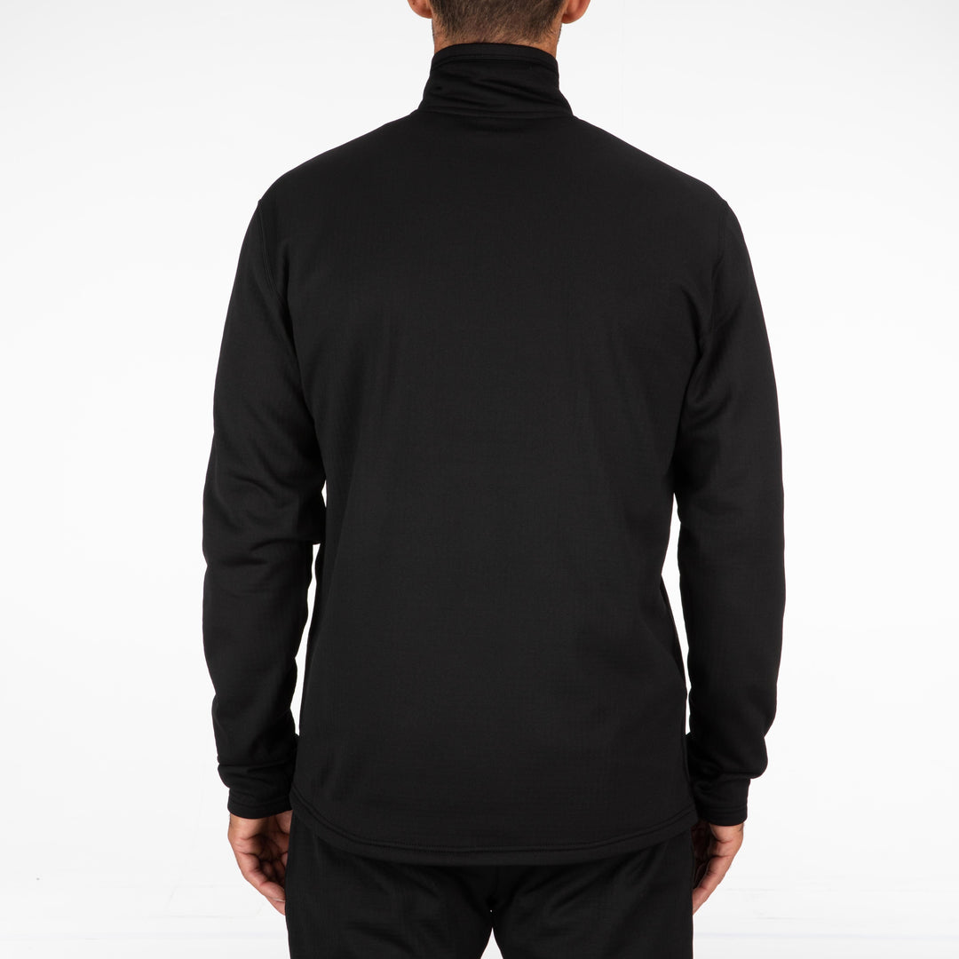 Simms Men's Thermal 1/4 Zip Top Black Image 04
