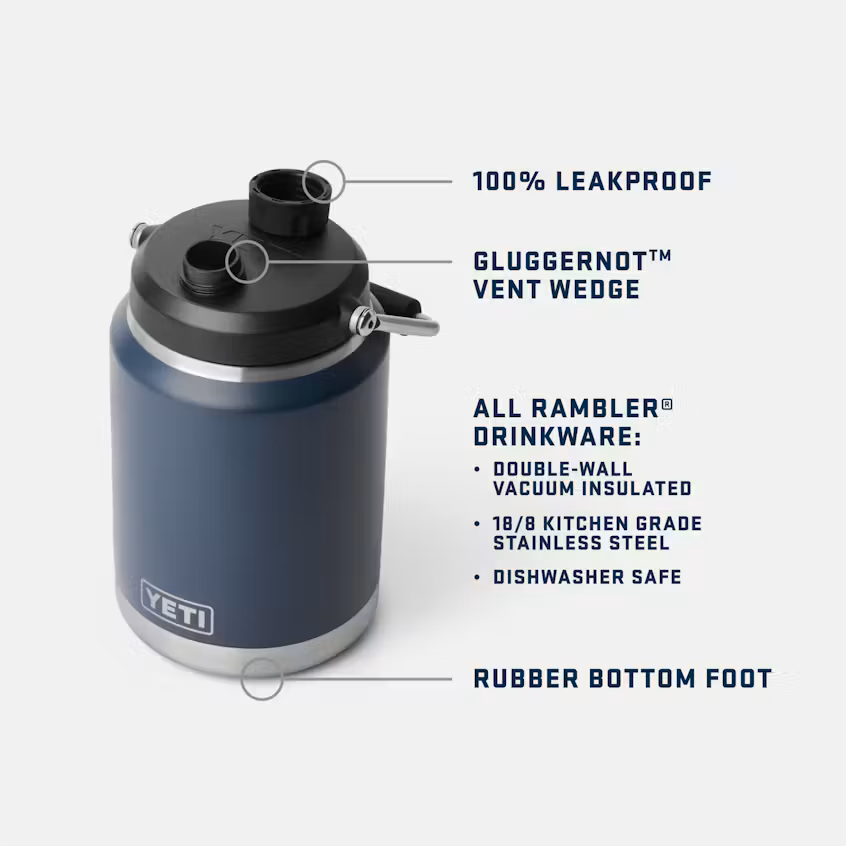YETI Rambler 1/2 Gallon Jug