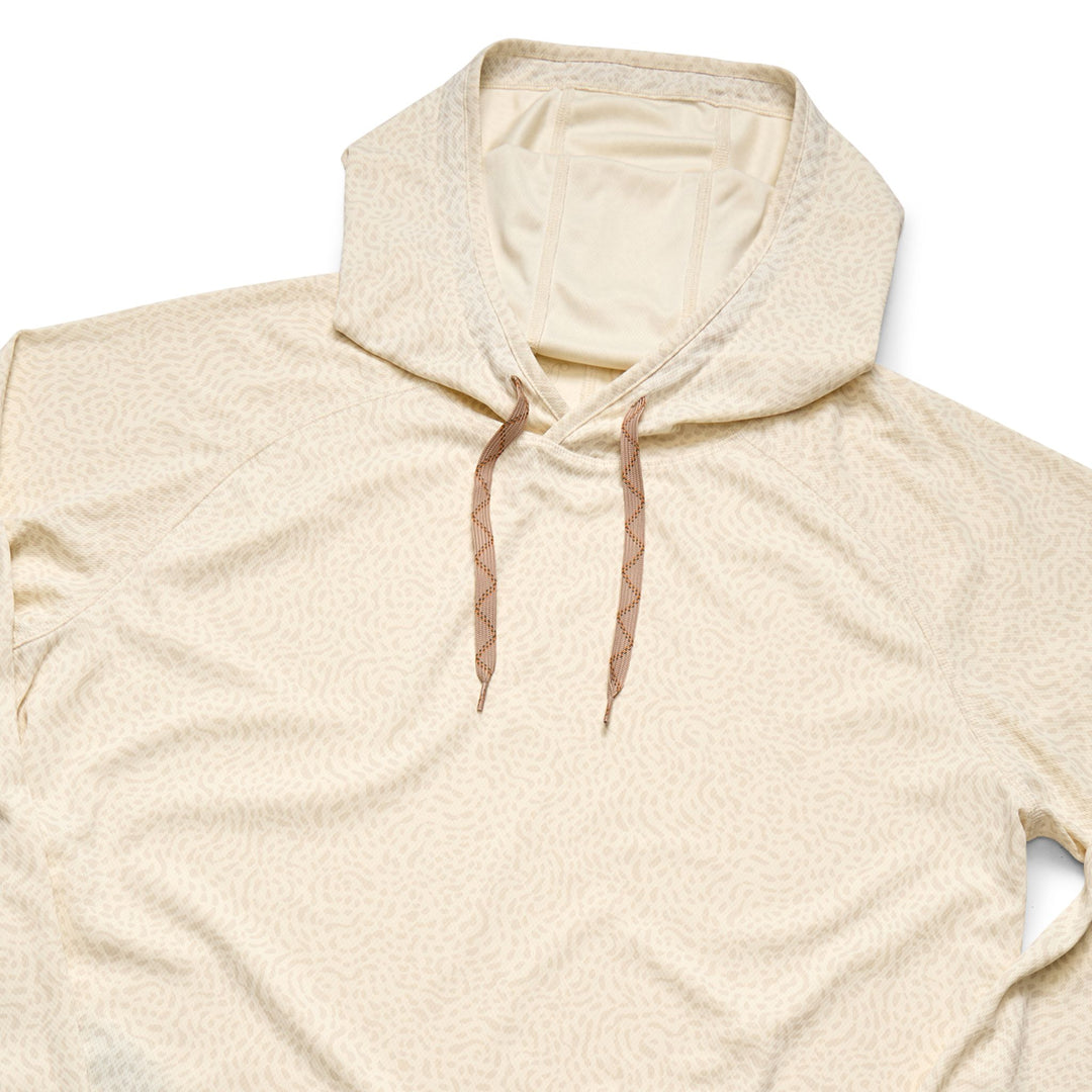 Howler Brothers Loggerhead Hoodie Pond Patterns : Bone Image 02