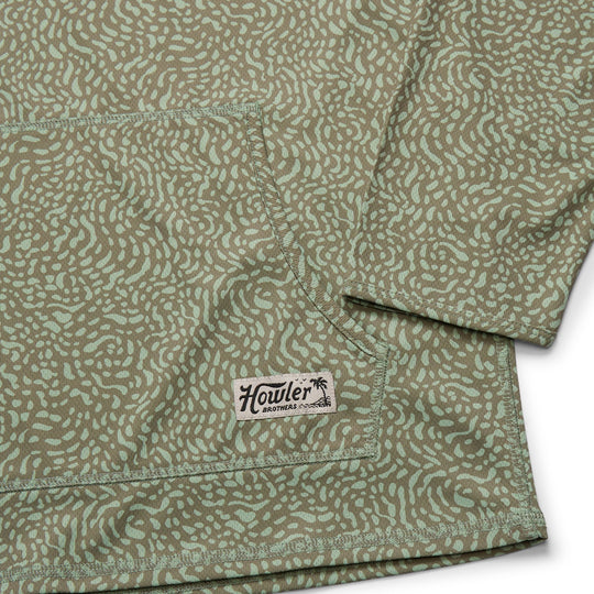 Howler Brothers Loggerhead Hoodie Pond Patterns : Mermaid Image 03