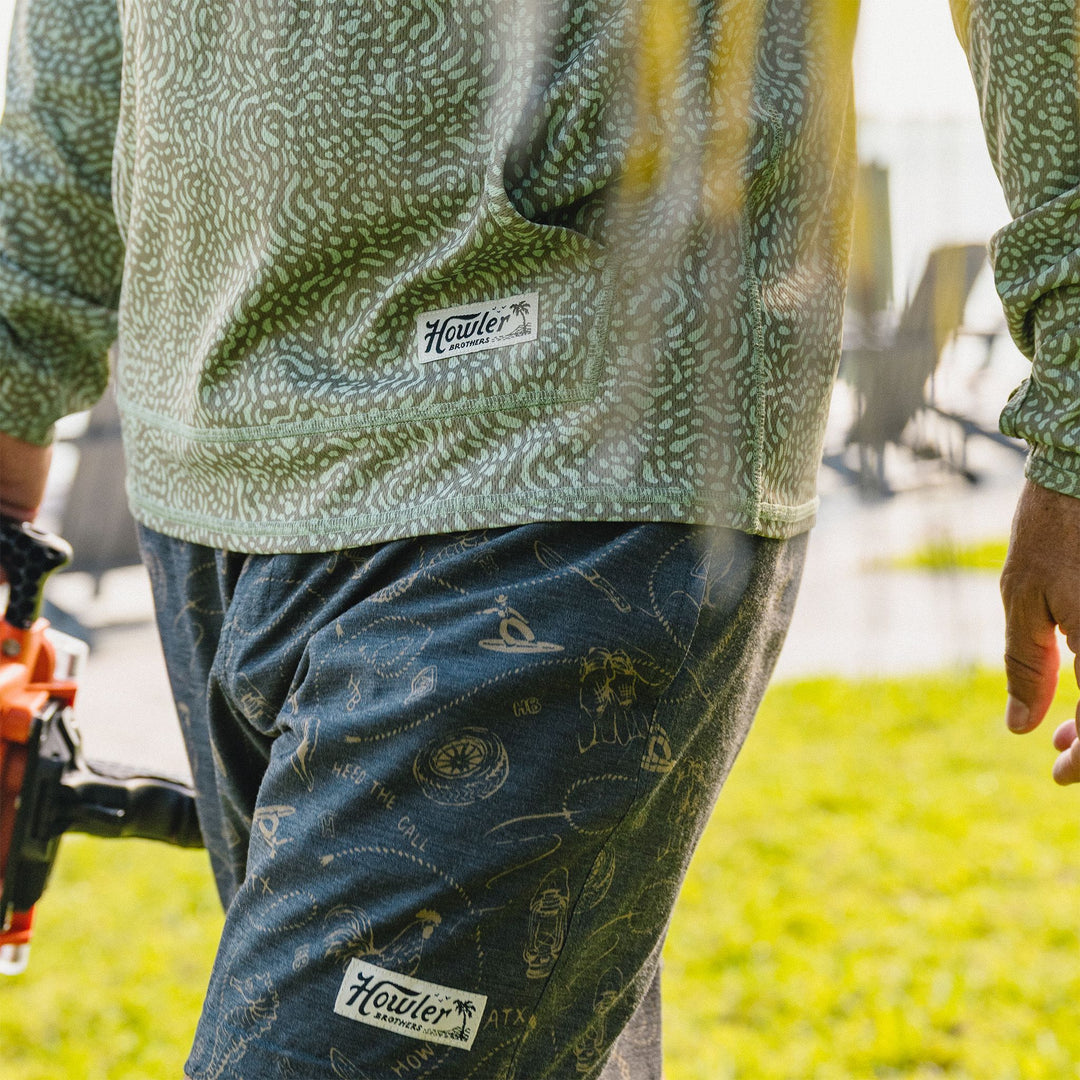 Howler Brothers Loggerhead Hoodie Pond Patterns : Mermaid Image 08