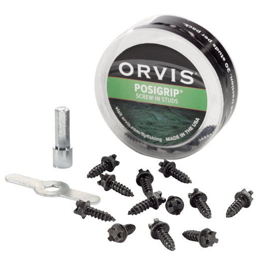 Orvis Posigrip Screw In Studs Black Image 01