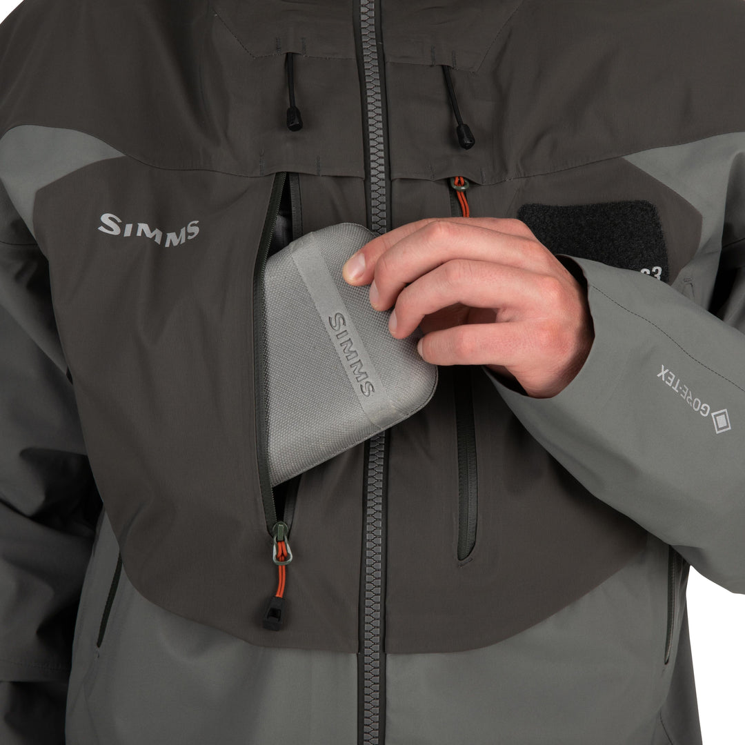 Simms Men's G3 Guide Jacket Gunmetal Image 12