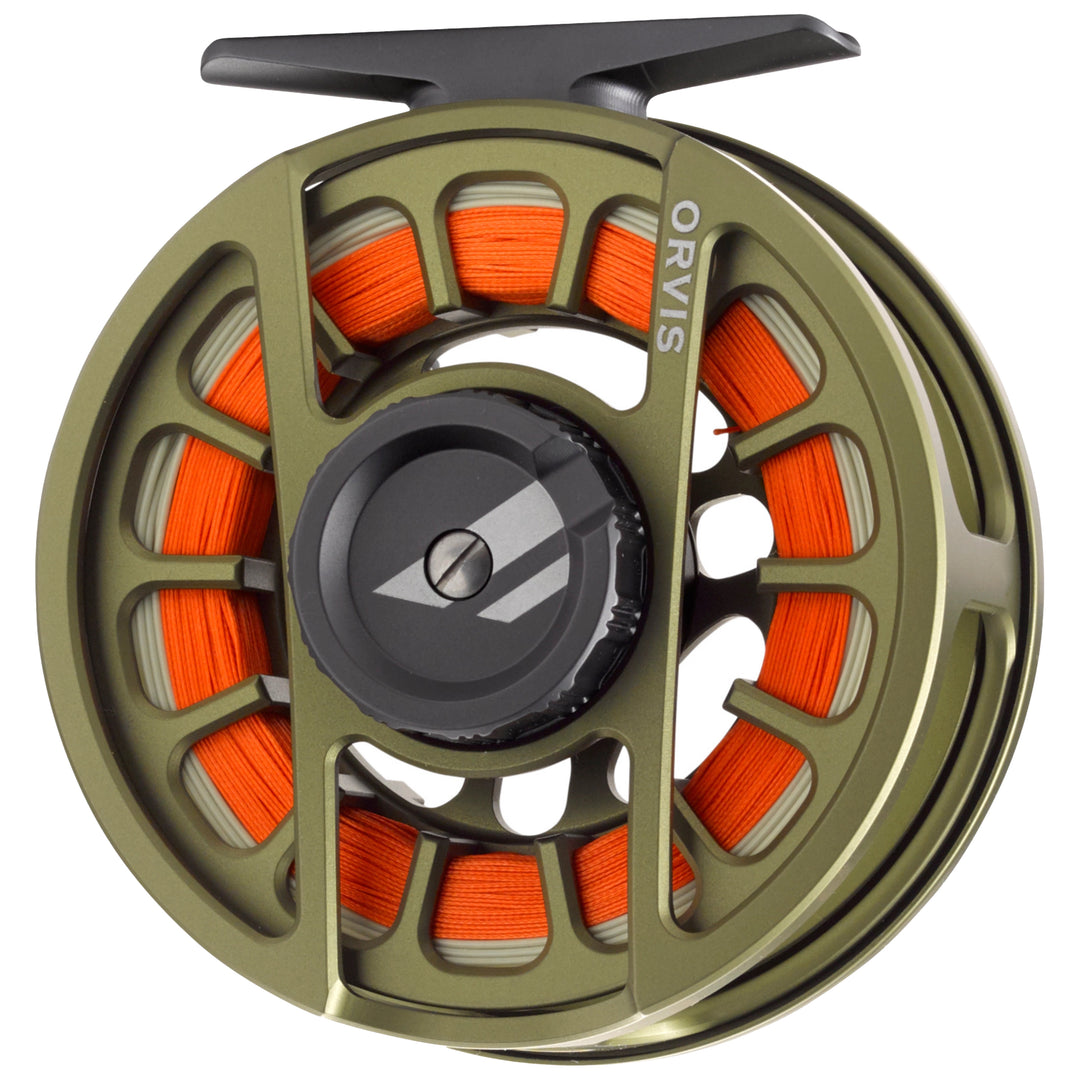 Orvis Hydros Euro Fly Reel Matte Olive Image 01