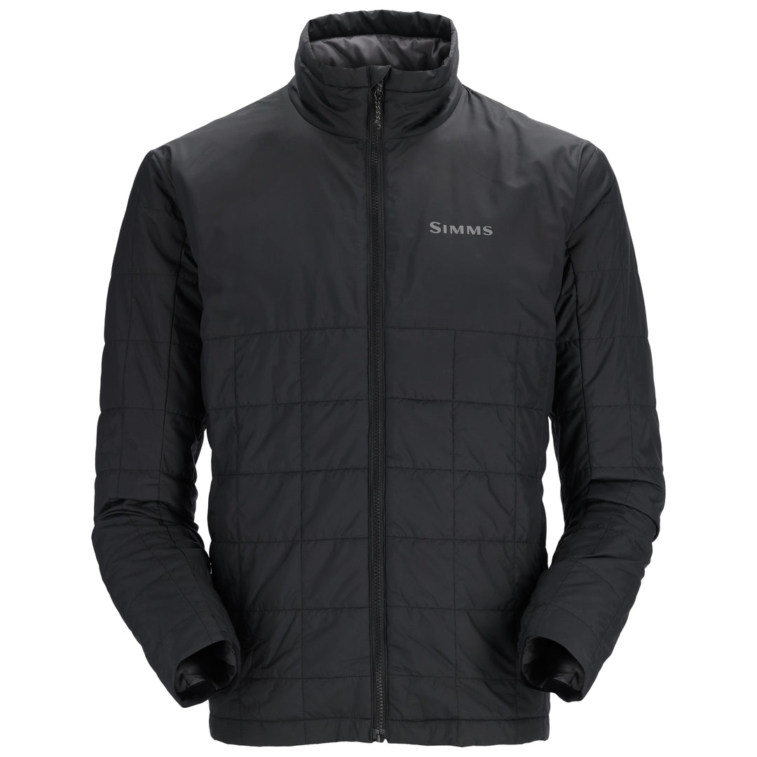 Simms Men's Fall Run Collared Jacket Black Image 01