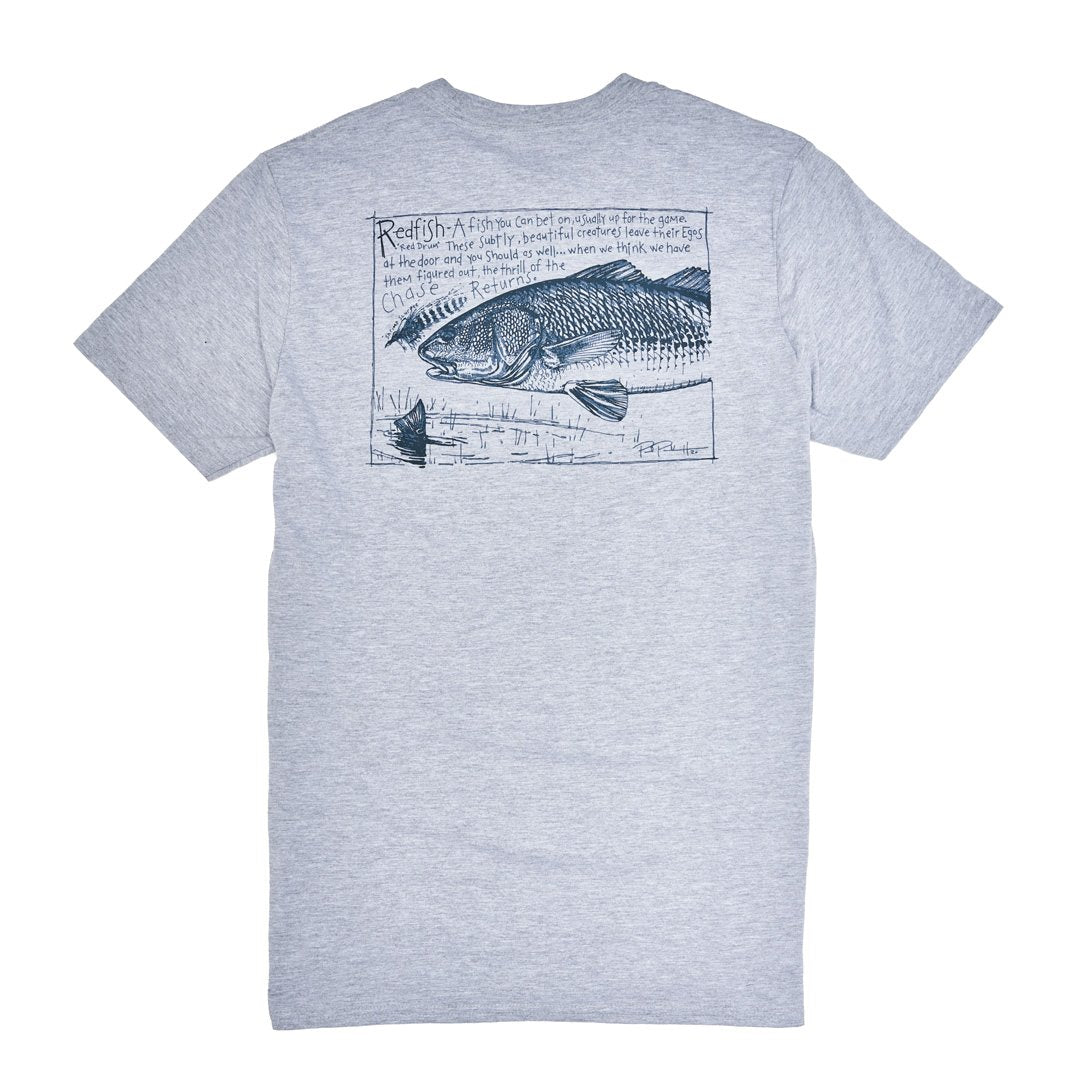 Flood Tide Redfish Journal Tee