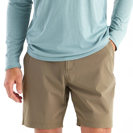 Free Fly Men's Latitude Short Coriander Image 01