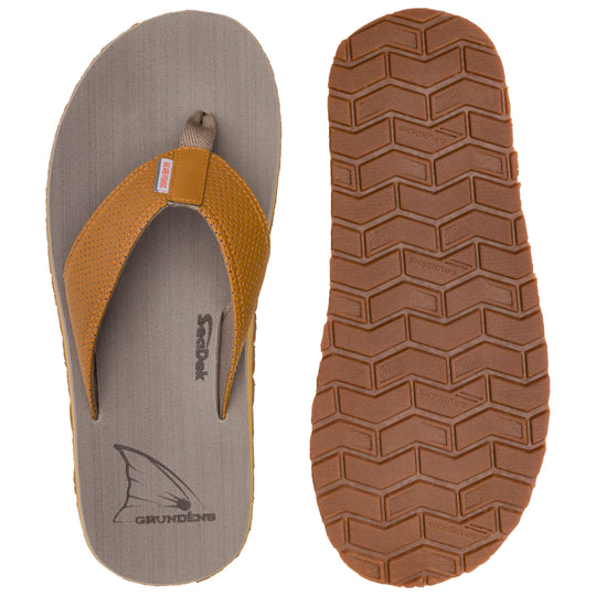 Grundens Men's Species Sandal Redfish Brown Image 03