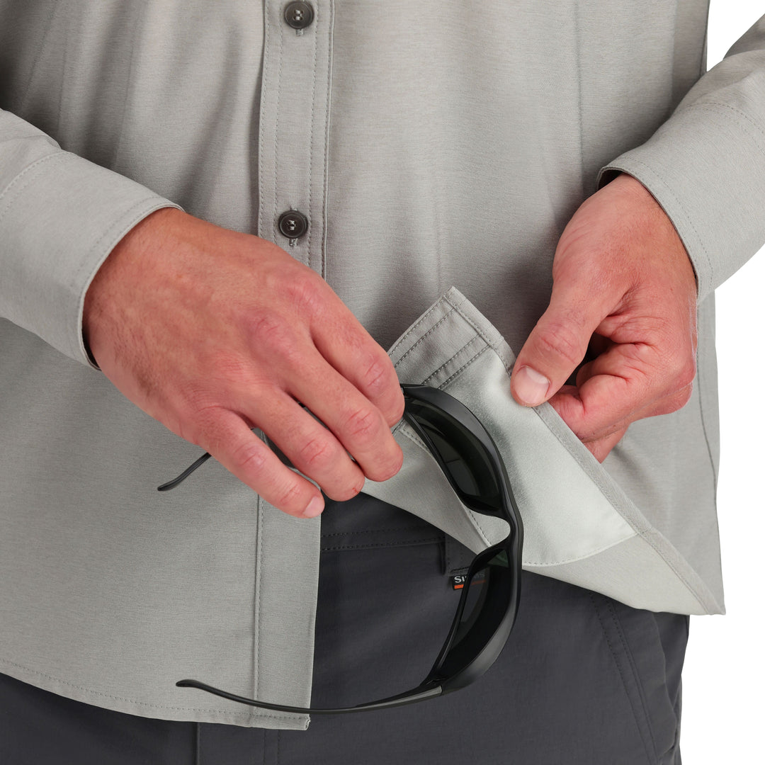 Simms Challenger LS Shirt Cinder 05