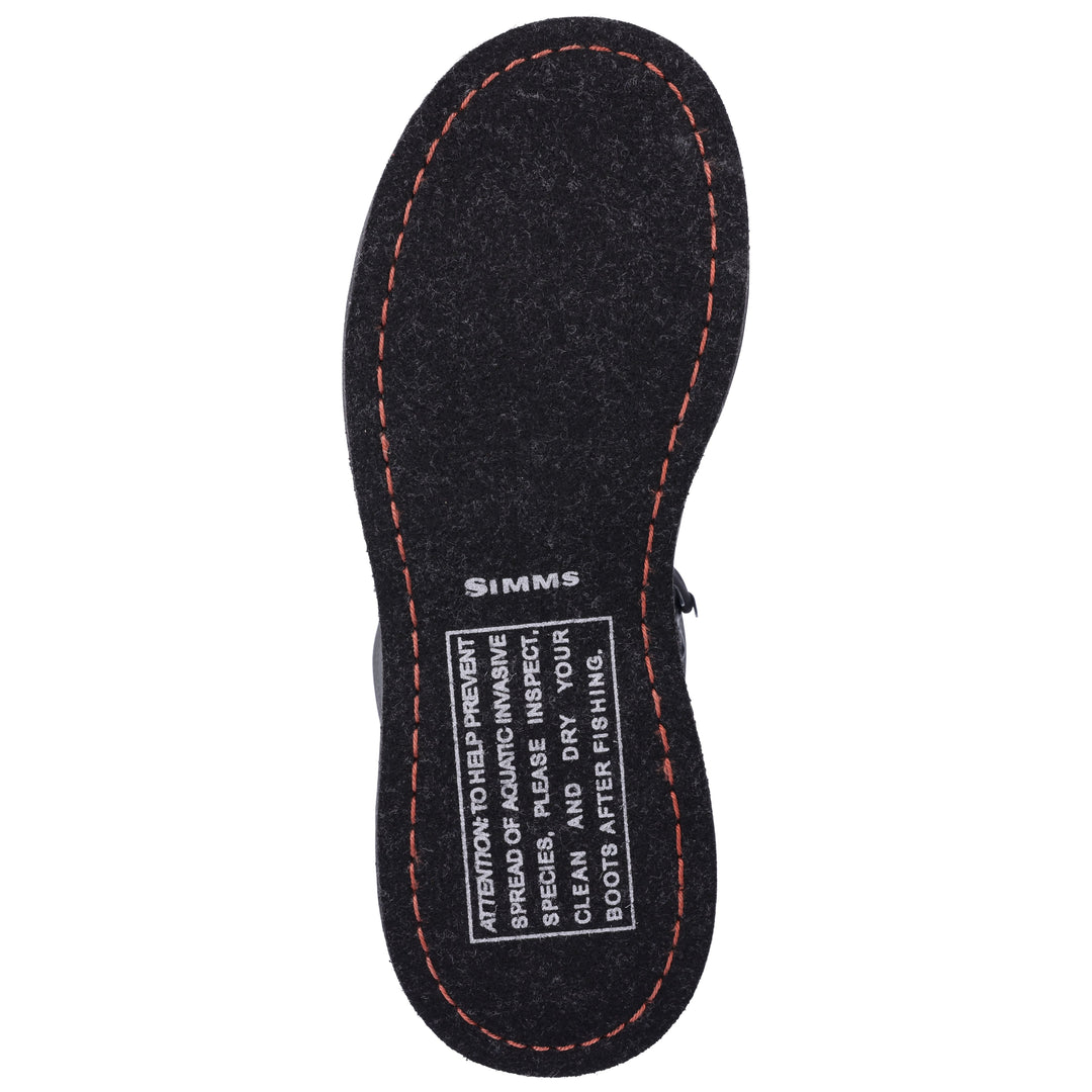 Simms Freestone Boot Felt Gunmetal Image 05