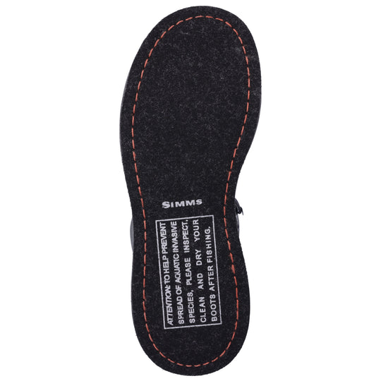 Simms Freestone Boot Felt Gunmetal Image 05