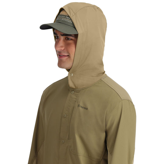 Simms Intruder Hoody Bay Leaf Image 04