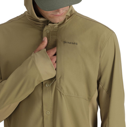 Simms Intruder Hoody Bay Leaf Image 06