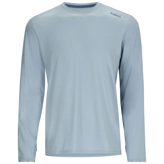 Simms SolarFlex Crew Steel Blue Heather Image 01