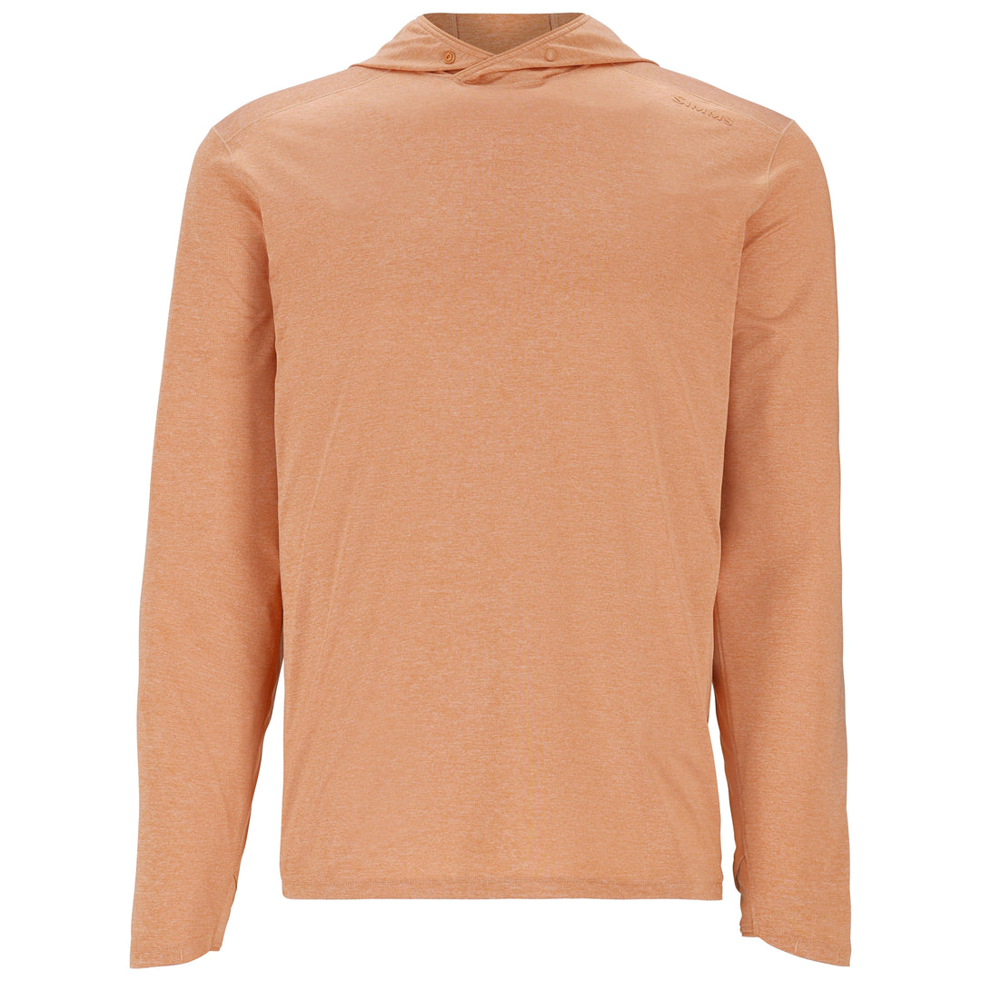 Simms Men's SolarFlex Hoody Orange Maple Heather Image 01